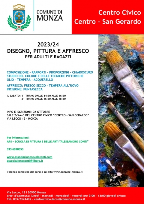 ANNO 2023_24 - APS SCUOLA DI PITTURA E DELLE ARTI "ALESSANDRO CONTI" - SCUOLA PITTURA & ARTI  "CONTI"