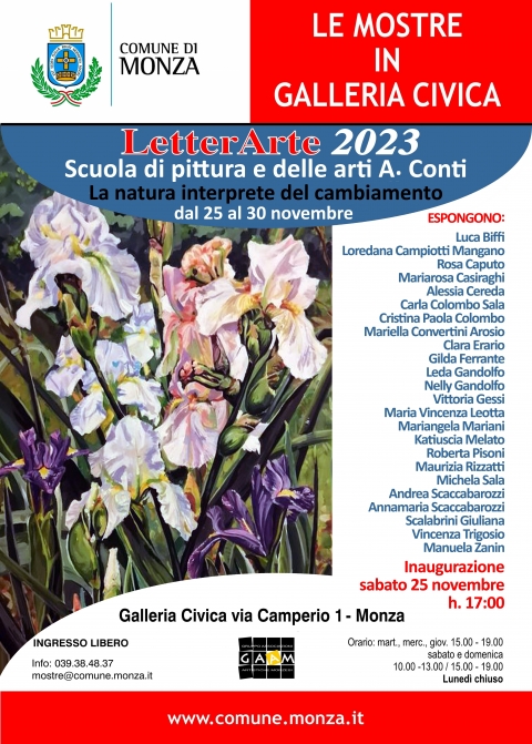 Letterarte 2023 - SCUOLA PITTURA & ARTI  "CONTI"